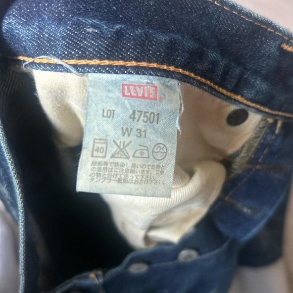LEVIS Vintage 501 Big E Redline Selvedge Denim Jeans Japan (31x30/fits 29) - Picture 6 of 8
